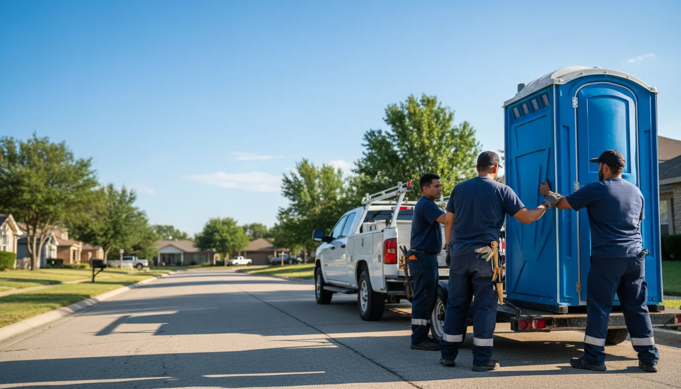 Portable Toilet Rental in George West, TX near me